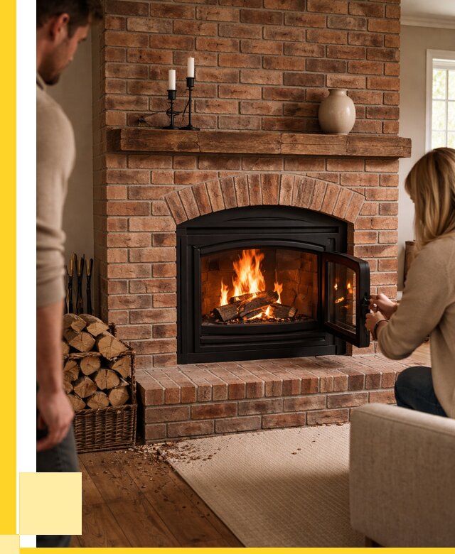 Кирпичные камины под ключ в Губкине от 152370 р. | ЭриданГбк