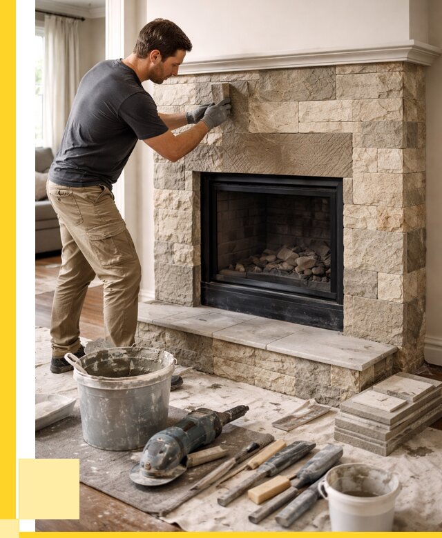 Ремонт каминов и печей в Губкине от 15237 р. | ЭриданГбк