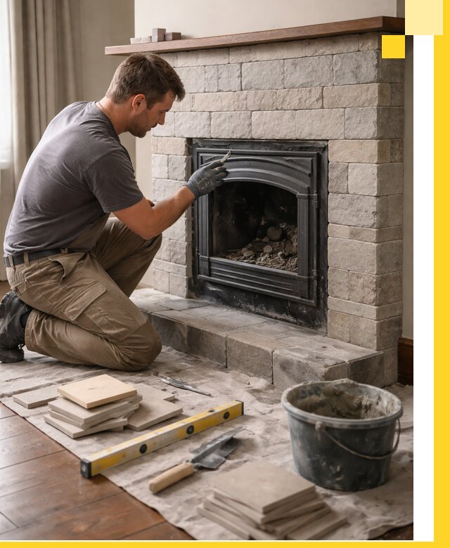 Профессиональный ремонт каминов в Губкине восстановление и сервис