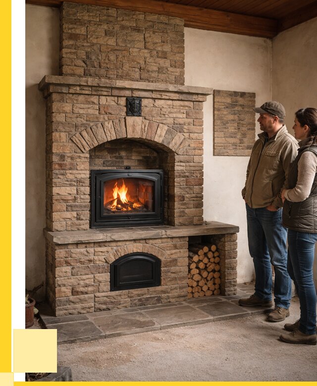 Кирпичная печь под ключ в Губкине от 152370 р. | ЭриданГбк