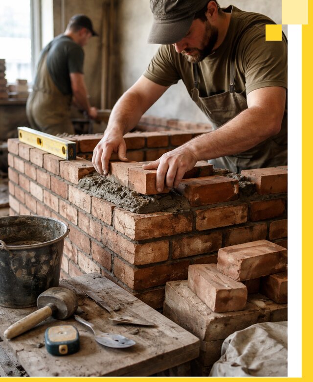 Профессиональная кладка печей под ключ в Губкине быстро и надёжно