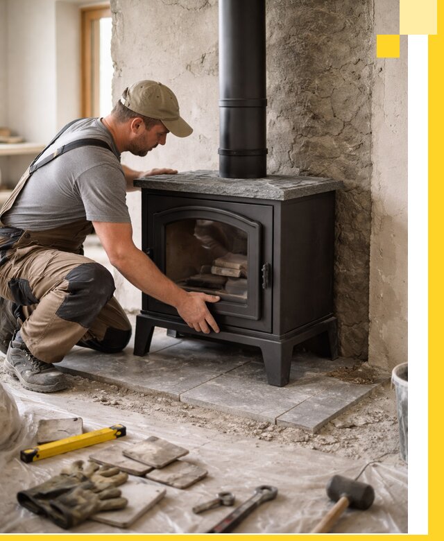 Профессиональный монтаж печей и каминов в Губкине под ключ