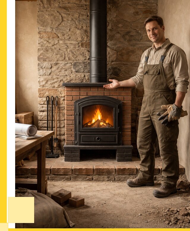 Печи отопительные из кирпича в Губкине от 81264 р., ЭриданГбк