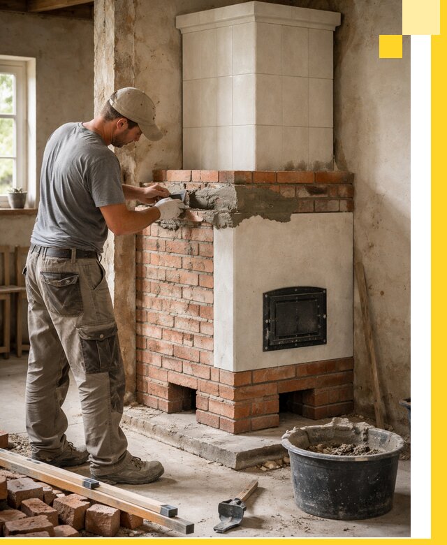 Изготовление и установка печей-голландок под ключ в Губкине