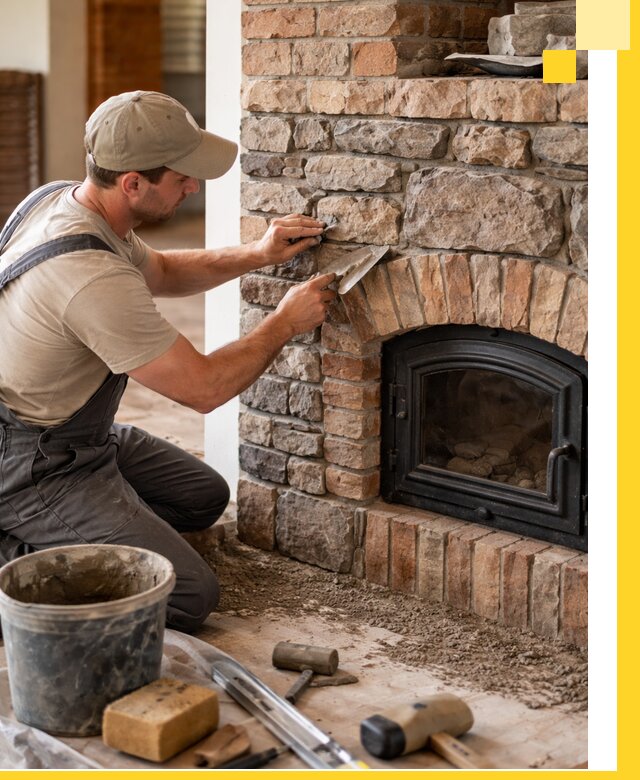 Печи для дома под ключ в Губкине, установка и доставка