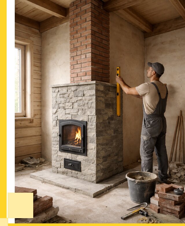 Печи и дымоходы под ключ в Губкине от 45711 р., ЭриданГбк