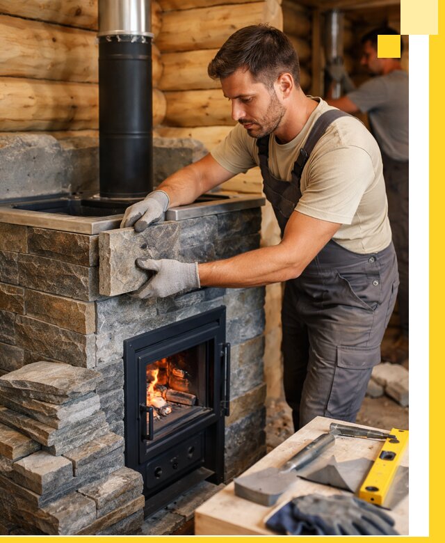 Печи для бани под ключ в Губкине: изготовление и монтаж