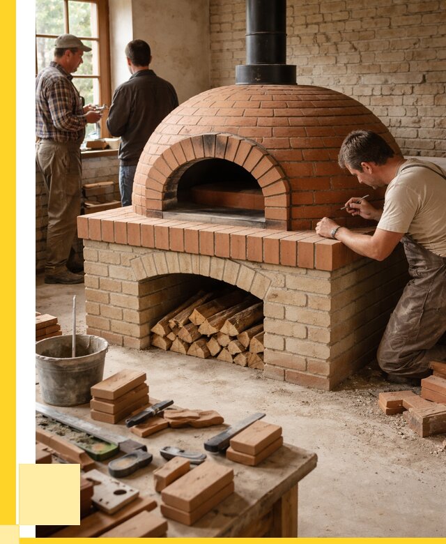 Помпейская печь дровяная для пиццы в Губкине | ЭриданГбк от 203160 р.