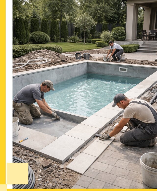 Монтаж бассейнов в Губкине под ключ от 457110 р. | ЭриданГбк