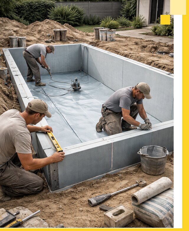 Профессиональный монтаж бассейнов под ключ в Губкине с гарантией