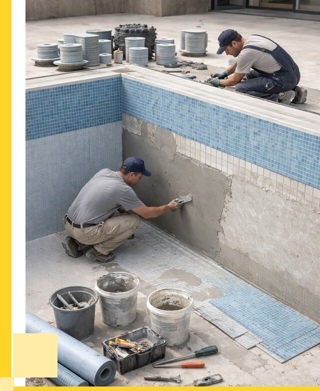 Ремонт и обслуживание бассейнов в Губкине от 25395 р. | ЭриданГбк