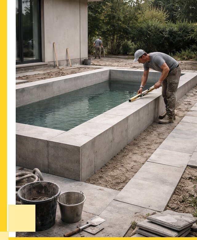 Строительство бетонного бассейна в Губкине от 1218960 р. | ЭриданГбк