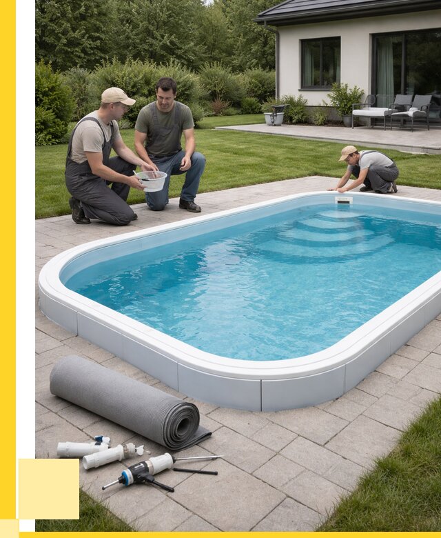 Пластиковый бассейн купить в Губкине от 253950 р., ЭриданГбк