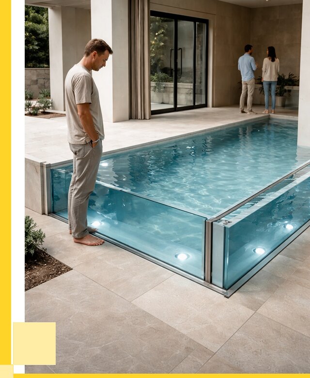 Стеклянные бассейны в Губкине от 1218960 р. | ЭриданГбк — мозаика