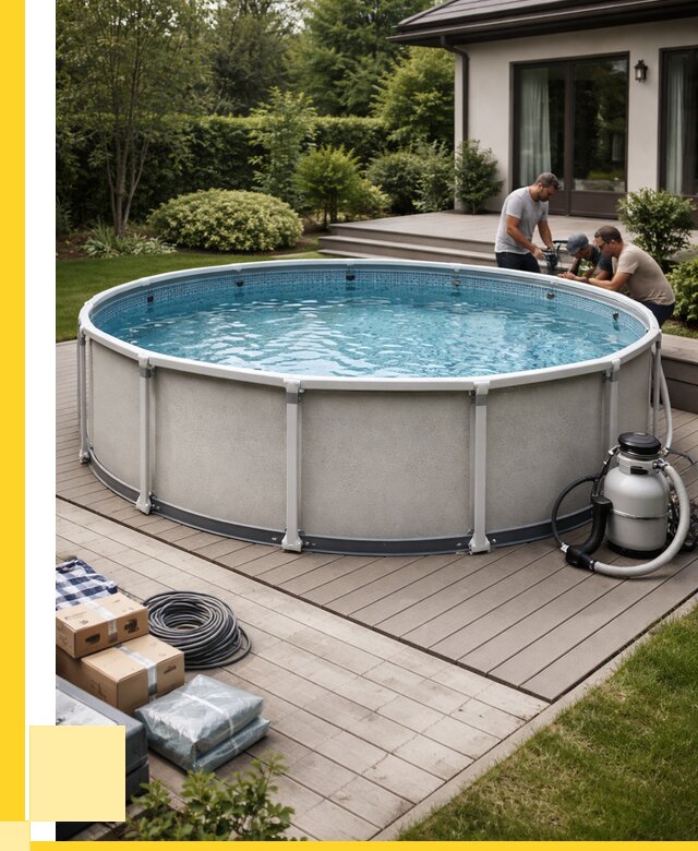 Купить каркасные бассейны в Губкине от 45711 р. | ЭриданГбк