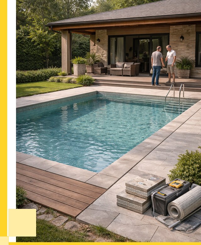 Стационарные бассейны под ключ в Губкине от 863430 р. | ЭриданГбк