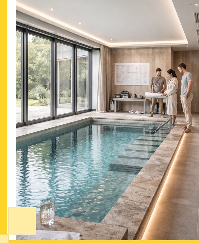 Закрытые бассейны под ключ в Губкине от 2539500 р. | ЭриданГбк