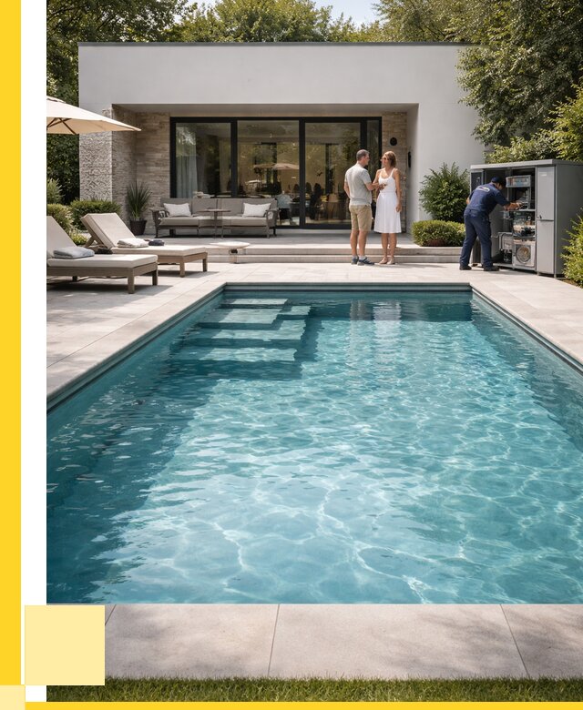 Бассейн в доме в Губкине под ключ от 1218960 р. | ЭриданГбк