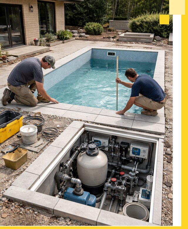 Строительство качественных домашних бассейнов под ключ в Губкине