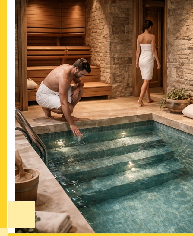 Сауна с бассейном под ключ в Губкине от 121896 р., ЭриданГбк