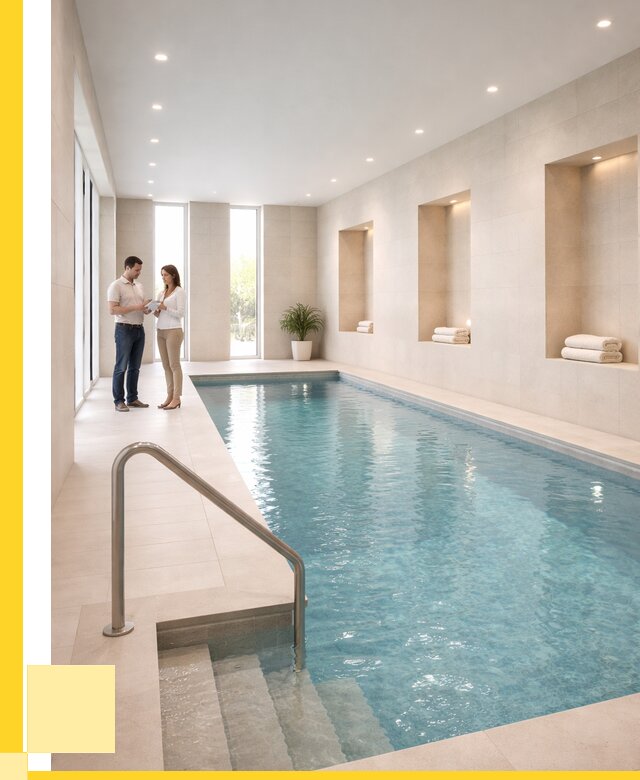 Бассейны в помещении под ключ в Губкине от 1523700 р. | ЭриданГбк