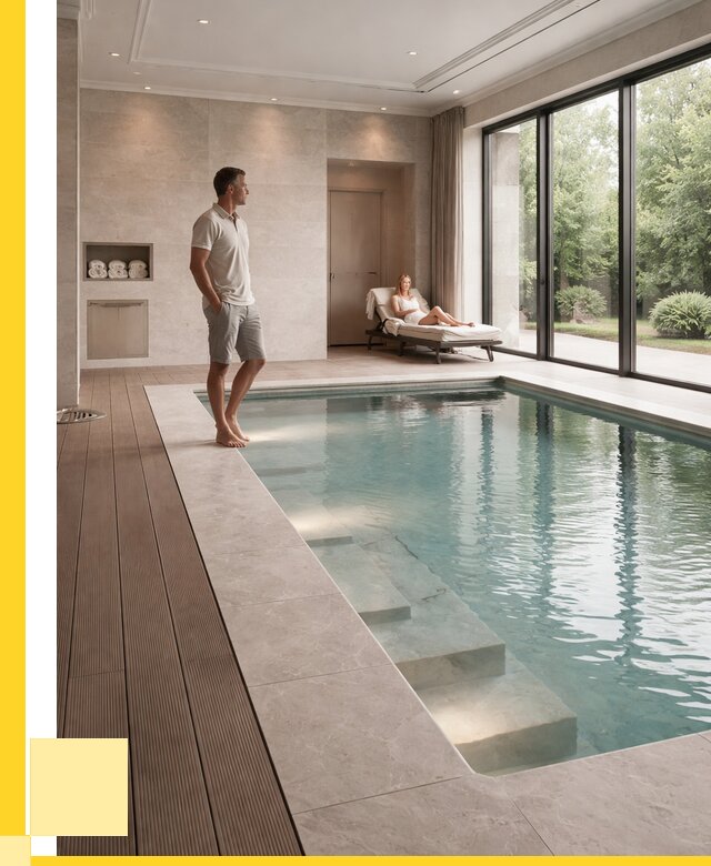 Бассейны в коттедже под ключ в Губкине от 1218960 р. | ЭриданГбк