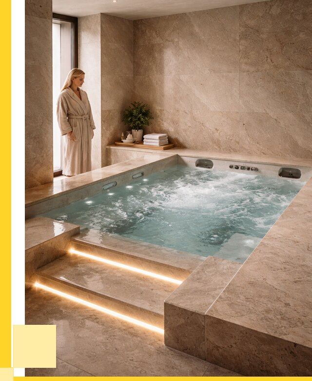 Спа бассейны в Губкине — купить от 457110 р. | ЭриданГбк