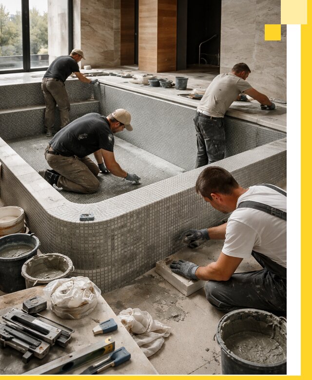 Строительство и установка СПА бассейнов под ключ в Губкине