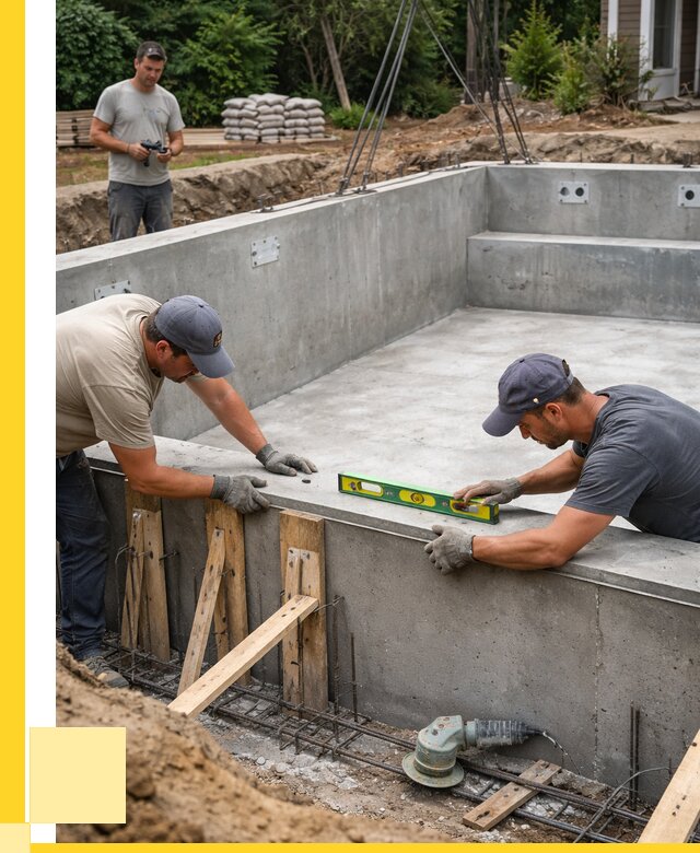 Монтаж чаши бассейна в Губкине под ключ от 253950 р., ЭриданГбк