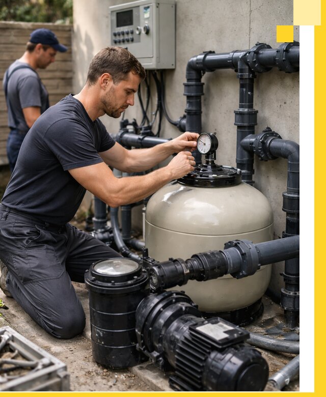 Поставка и монтаж фильтровального оборудования для бассейнов в Губкине