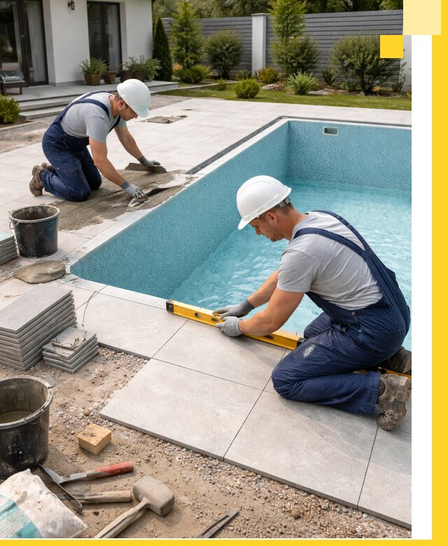 Строительство и монтаж плавательных бассейнов под ключ в Губкине