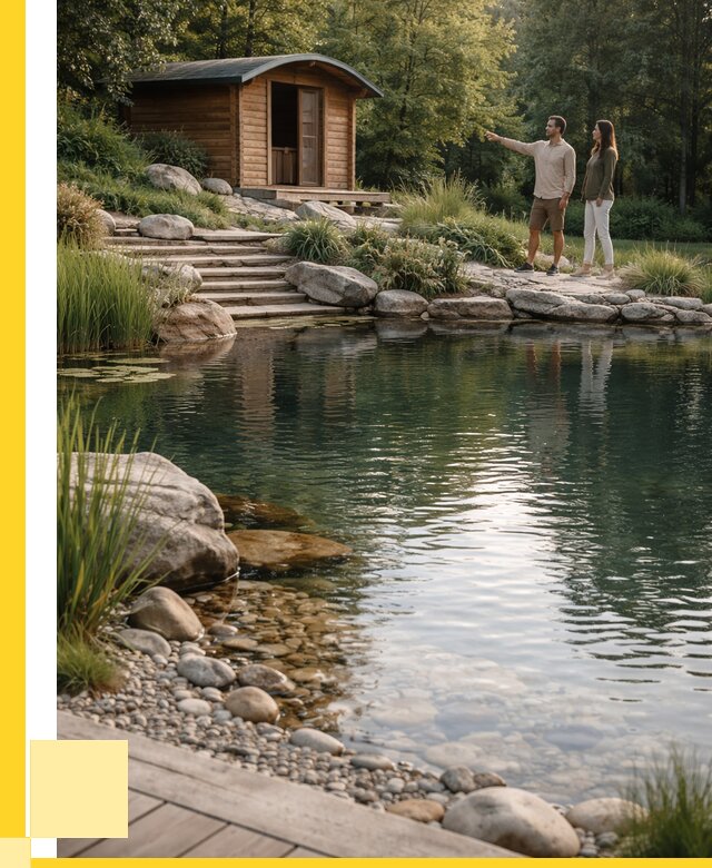 Природные бассейны под ключ в Губкине от 457110 р. | ЭриданГбк