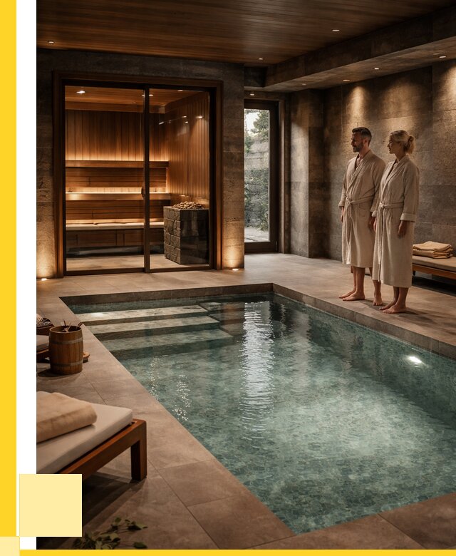 Сауна с большим бассейном в Губкине от 1218960 р. ЭриданГбк