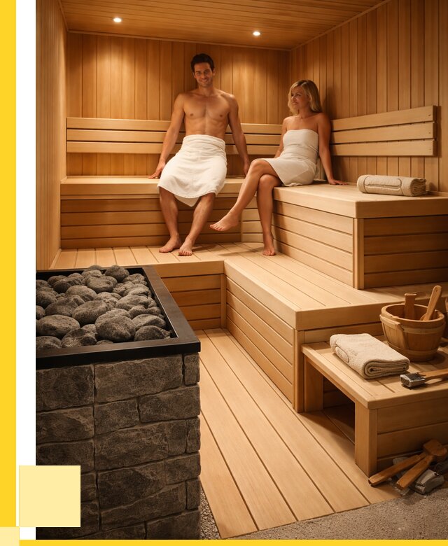 Отделка саун под ключ в Губкине от 4571 р. | ЭриданГбк