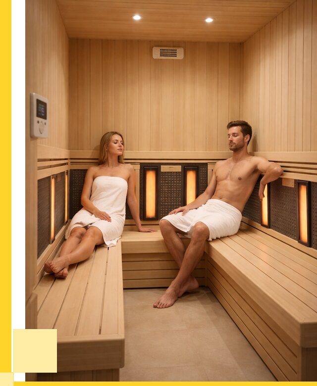 Инфракрасная сауна купить в Губкине от 121896 р. ЭриданГбк