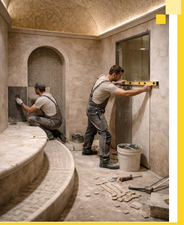 Проектирование и строительство саун с хамамом под ключ в Губкине