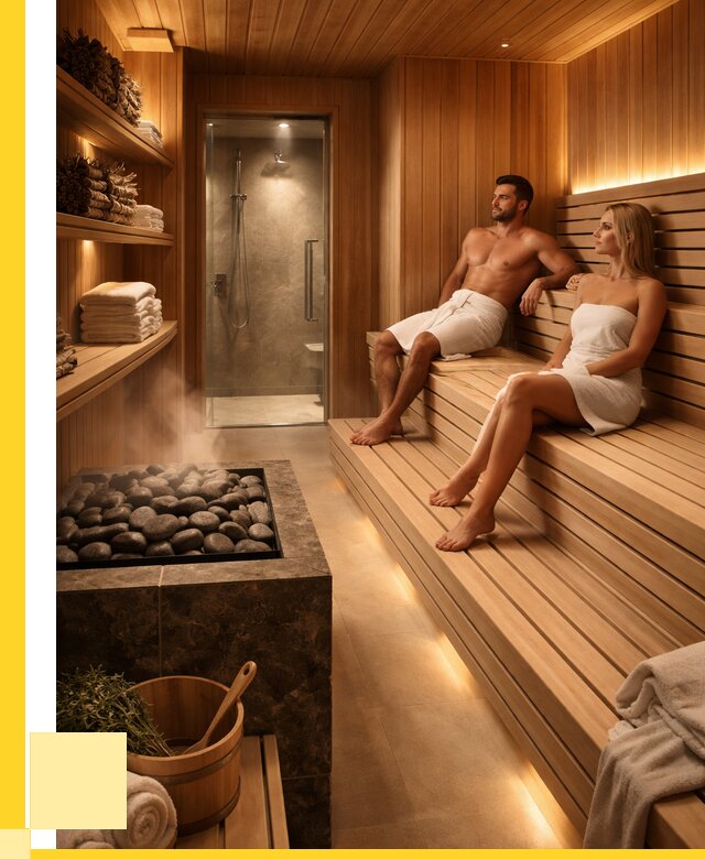 Интерьеры саун под ключ в Губкине от 182844 р. | ЭриданГбк
