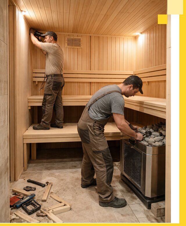 Купить сауну под ключ в Губкине с монтажом и гарантией