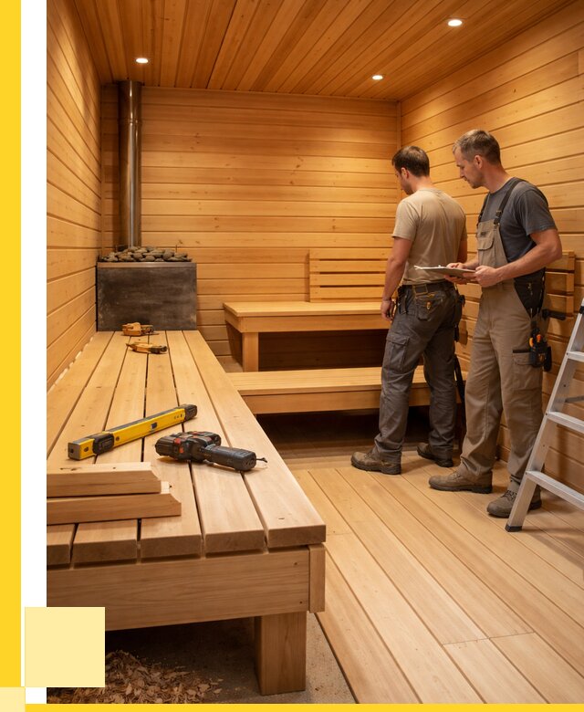 Отделка бань и саун в Губкине по цене от 4571 р. | ЭриданГбк