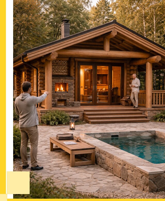 Проекты бань и хамам в Губкине от 25395 р. | ЭриданГбк