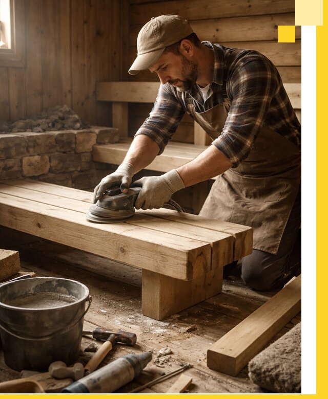 Ремонт бань под ключ в Губкине с гарантией качества и сроков