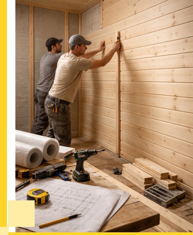 Обшивка бани вагонкой в Губкине от 1219 р., ЭриданГбк