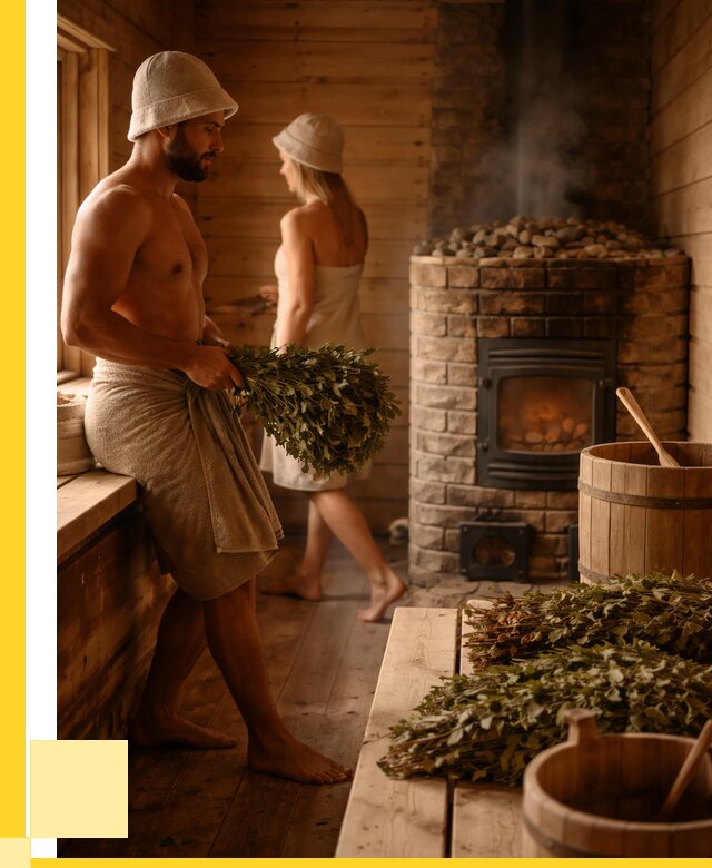 Русские бани в Губкине: проекты и дизайн от 355530 р. | ЭриданГбк