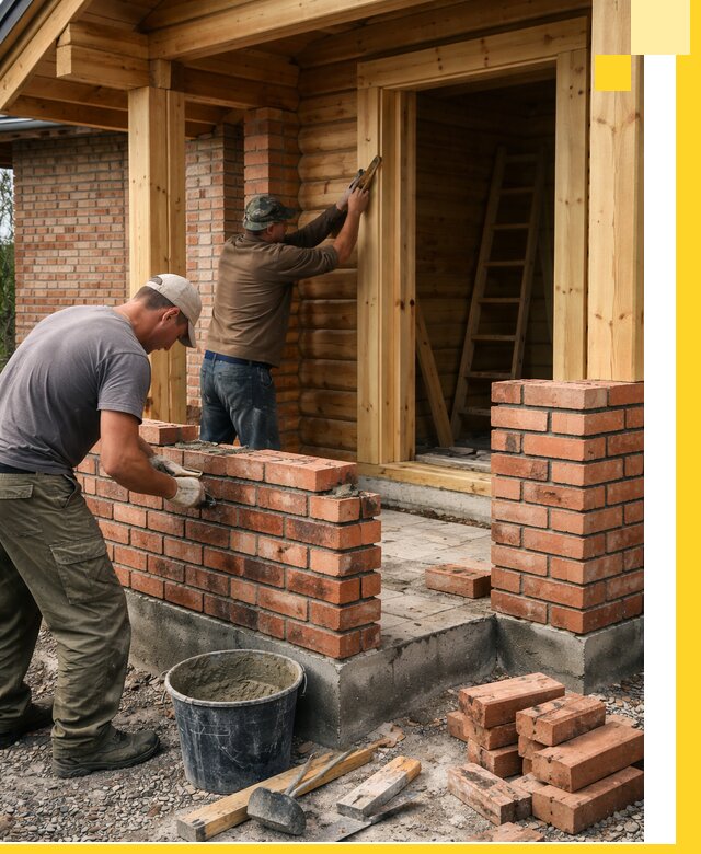 Строительство кирпичных бань под ключ в Губкине с гарантией качества