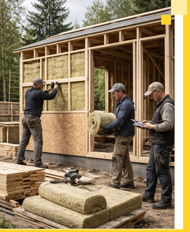 Проектирование и строительство каркасных бань в Губкине под ключ