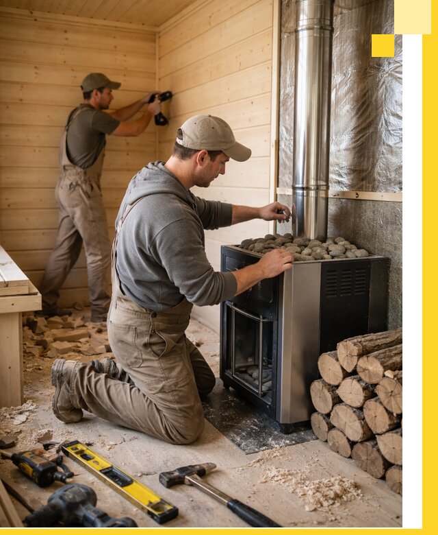 Строительство деревянных бань под ключ в Губкине проекты и монтаж