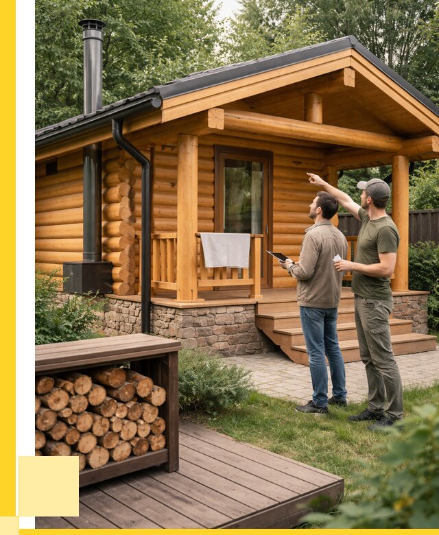 Бани для дачи под ключ в Губкине от 253950 р. | ЭриданГбк