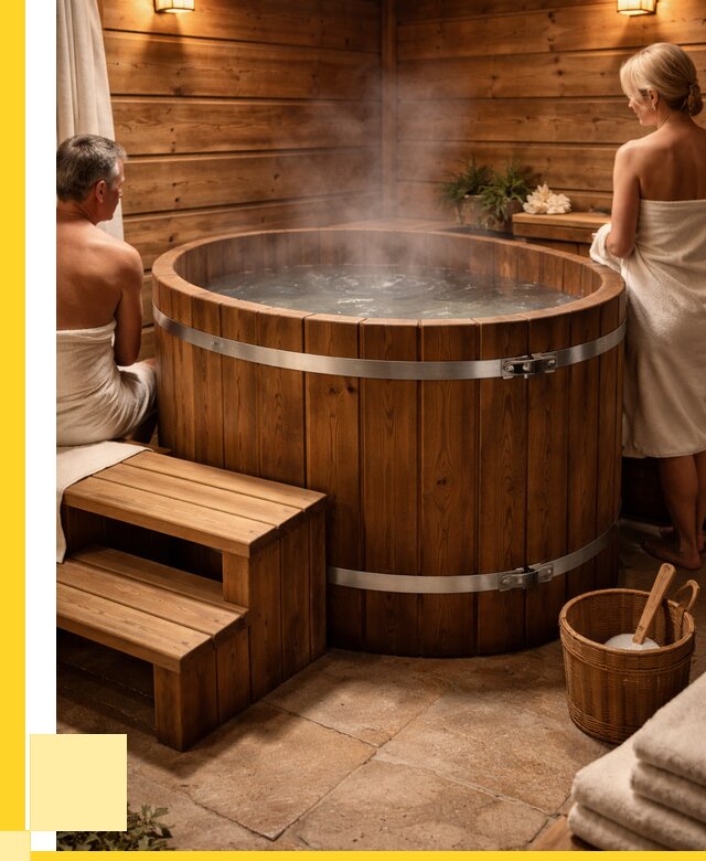 Бани с купелью под ключ в Губкине от 457110 р. | ЭриданГбк