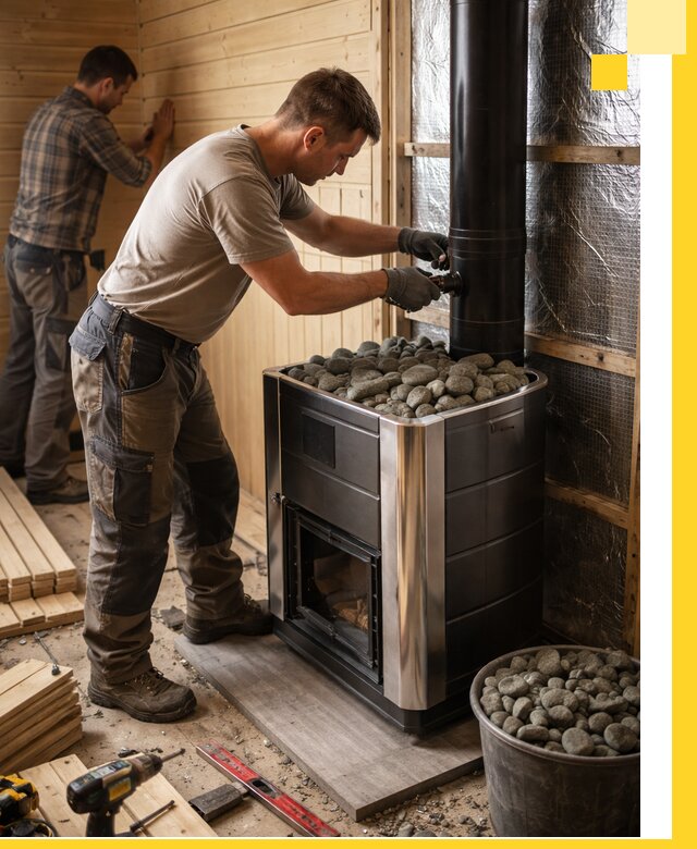 Проектирование и строительство парилок для бани в Губкине под ключ