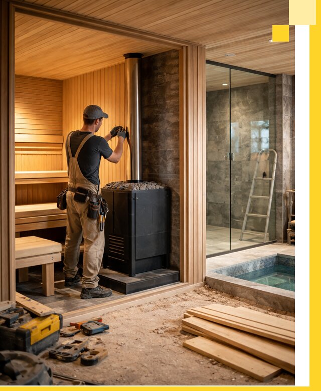 Полное строительство банных комплексов под ключ в Губкине